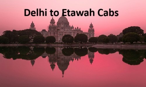 delhi to etawah cabs